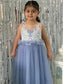 Knee-Length Tulle Sleeveless A-Line/Princess Lace Scoop Flower Girl Dresses