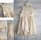 Scoop A-line/Princess Lace Knee-Length Bowknot Sleeveless Flower Girl Dresses