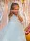 Floor-Length Lace Gown Tulle Straps Ball Sleeveless Flower Girl Dresses