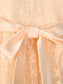 Sleeveless Scoop Tea-Length A-Line/Princess Sash/Ribbon/Belt Lace Flower Girl Dresses