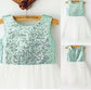 A-line/Princess Tea-Length Sleeveless Scoop Tulle Sequin Flower Girl Dresses