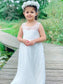 Scoop Ruffles A-Line/Princess Sleeveless Ankle-Length Lace Flower Girl Dresses