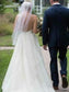 Simple V Neck Spaghetti Strap Backless Ivory A Line Cheap Beach Wedding Dresses